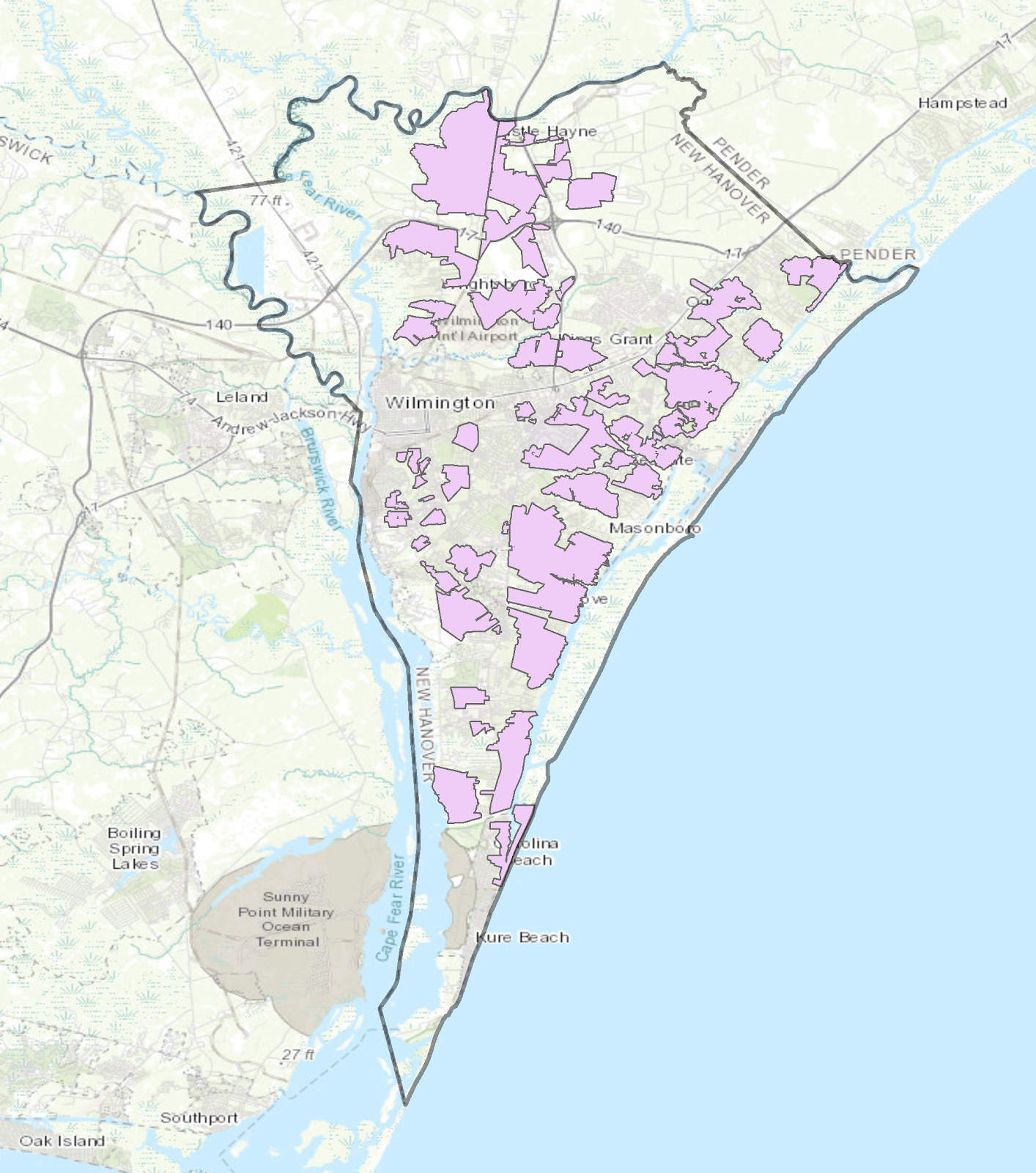 Lumos to Invest More Than 56M - Carolina Wilmington Coast Map