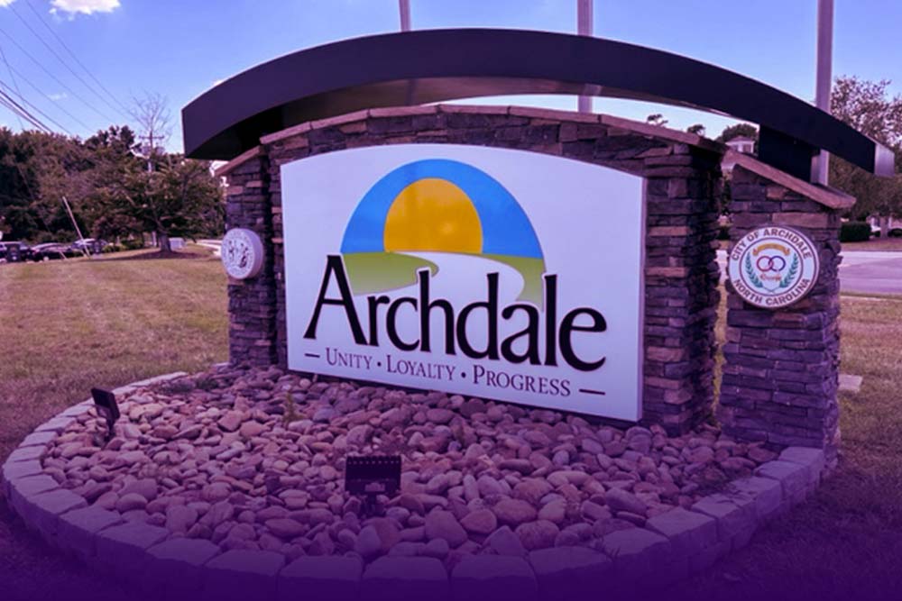 Archdale sign